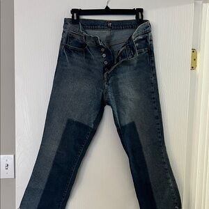 GAP patchwork Blue Denim Pants